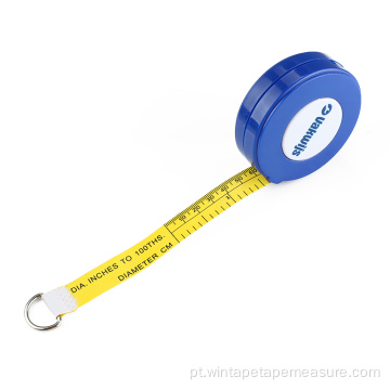 Construction Tools Best Selling Products Fiberglass Auto Retractable Branded Logo 2 Meters Tree Diameter 100ths Tape Measure